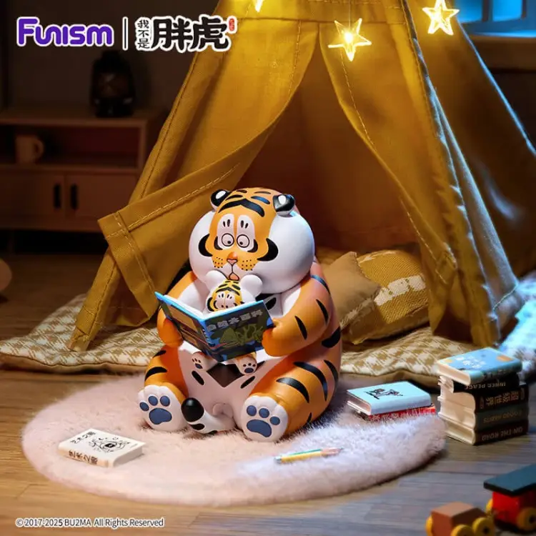 Funism - ALEXANDER THE FAT TIGER - Roaring Love Series 2 - Blind Box 8 Fig. set