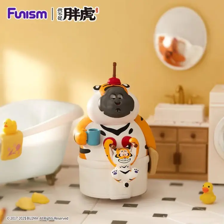 Funism - ALEXANDER THE FAT TIGER - Roaring Love Series 2 - Blind Box 8 Fig. set