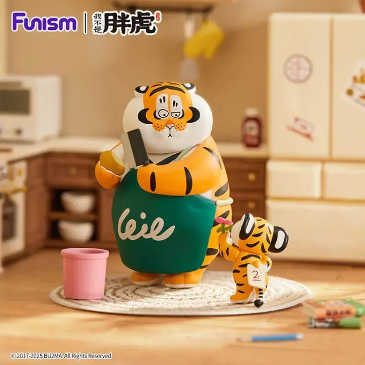 Funism - ALEXANDER THE FAT TIGER - Roaring Love Series 2 - Blind Box 8 Fig. set