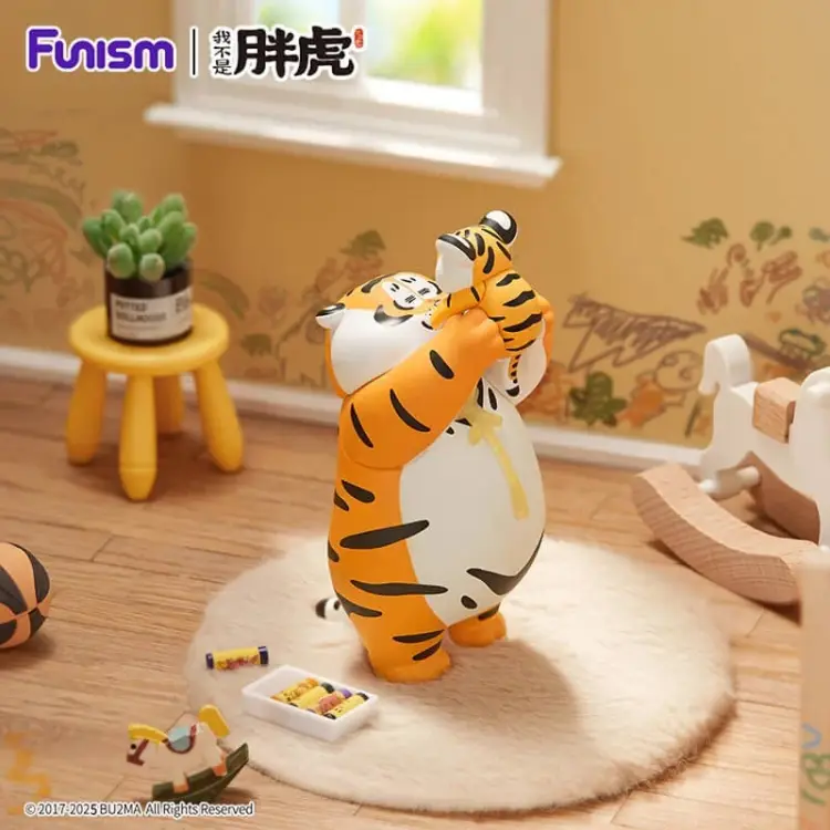Funism - ALEXANDER THE FAT TIGER - Roaring Love Series 2 - Blind Box 8 Fig. set