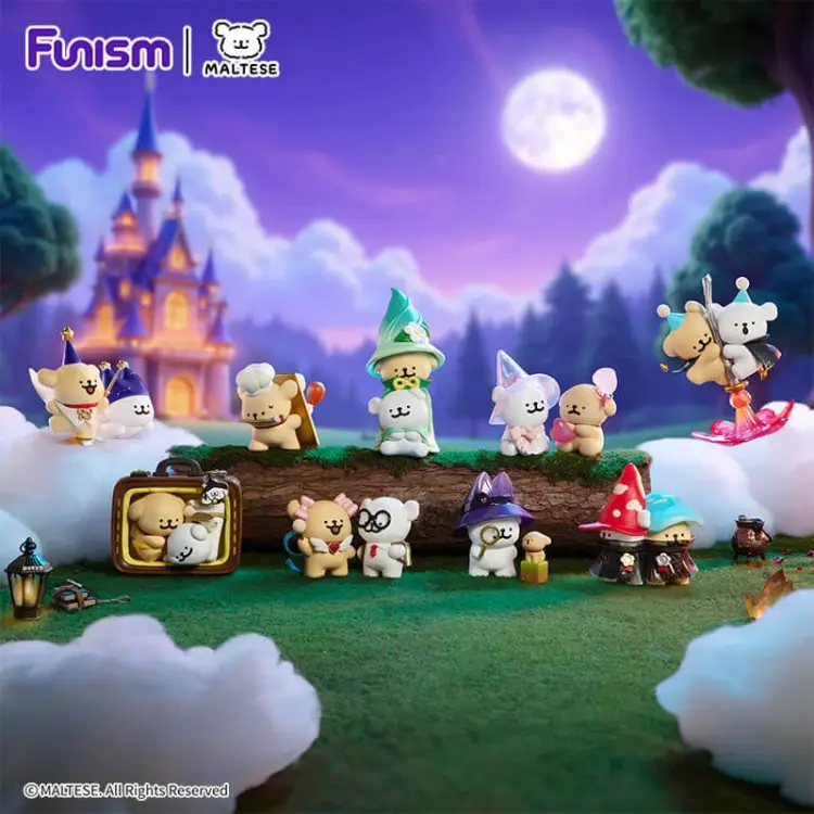 Funism - MALTESE - Magic Seekers Series - Blind Box 8 Figure set