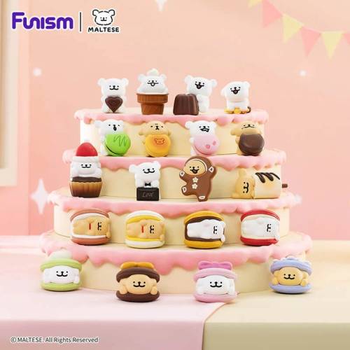 Funism - MALTESE - Sweet Box Series - Blind Box 6 Figure set