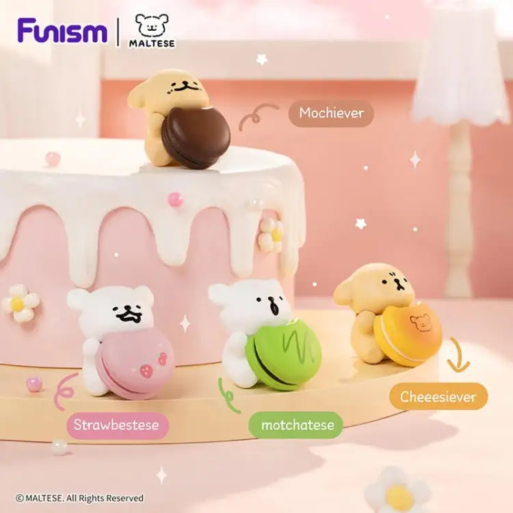 Funism - MALTESE - Sweet Box Series - Blind Box 6 Figure set