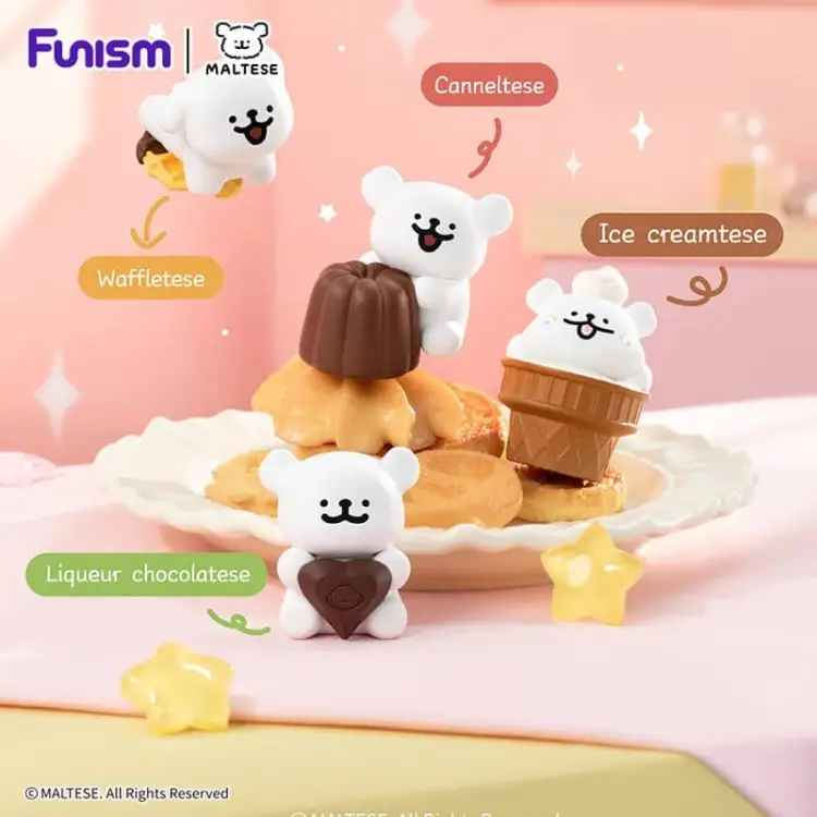 Funism - MALTESE - Sweet Box Series - Blind Box 6 Figure set