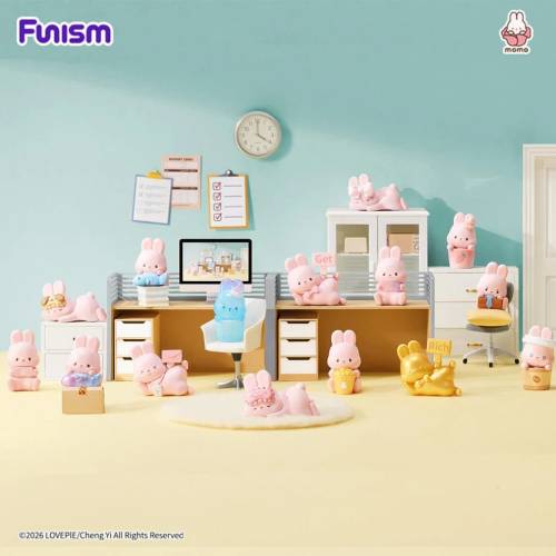 Funism - MOMO BUNNY - 24h Life Diary Series - Blind Box 4 Figure set