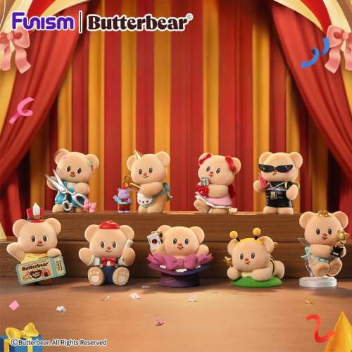 Funism - BUTTERBEAR - Adorable Influencer Series - Blind Box 8 Figure set