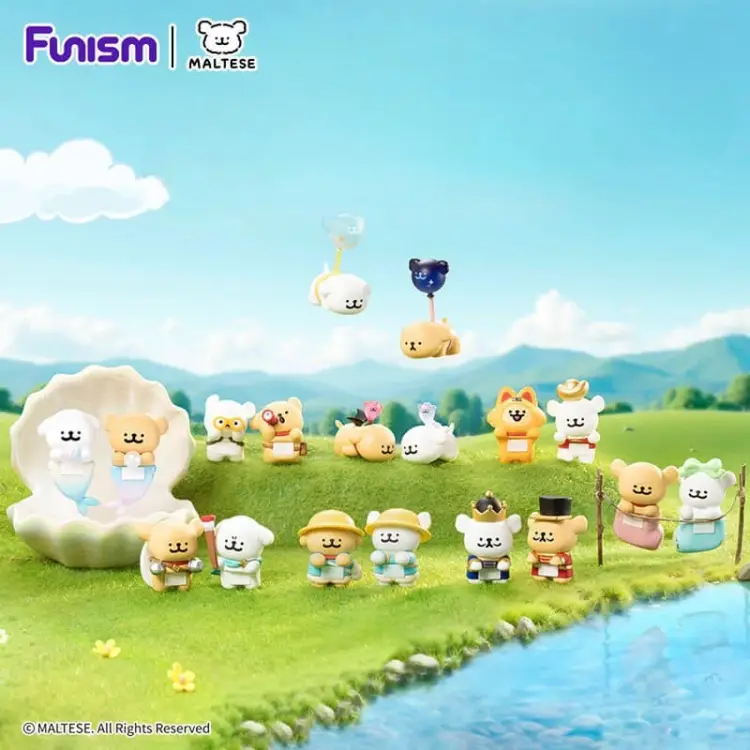 Funism - MALTESE - PupSnap Series - Blind Bag 16 Figure set
