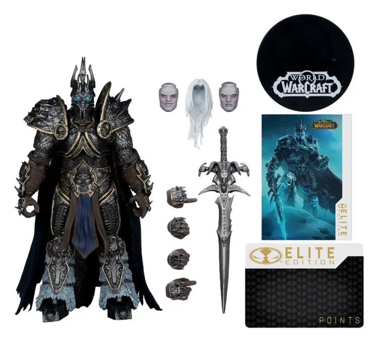 Mc Farlane - WORLD OF WARCRAFT - Lich King - Figure Elite Edition 18cm