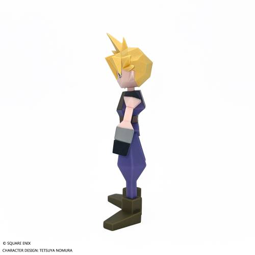 Square Enix - FINAL FANTASY VII - Cloud Strife - Figure Polygon Soft Vinyl 15cm