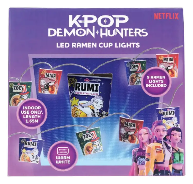 Blue Sky - K-POP DEMON HUNTERS - Ramen - String Light