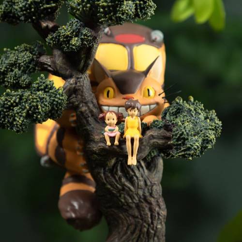 Benelic - MY NEIGHBOR TOTORO - Mei, Satsuki et Catbus - Diorama Clock