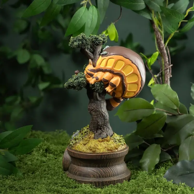 Benelic - MY NEIGHBOR TOTORO - Mei, Satsuki et Catbus - Diorama Clock