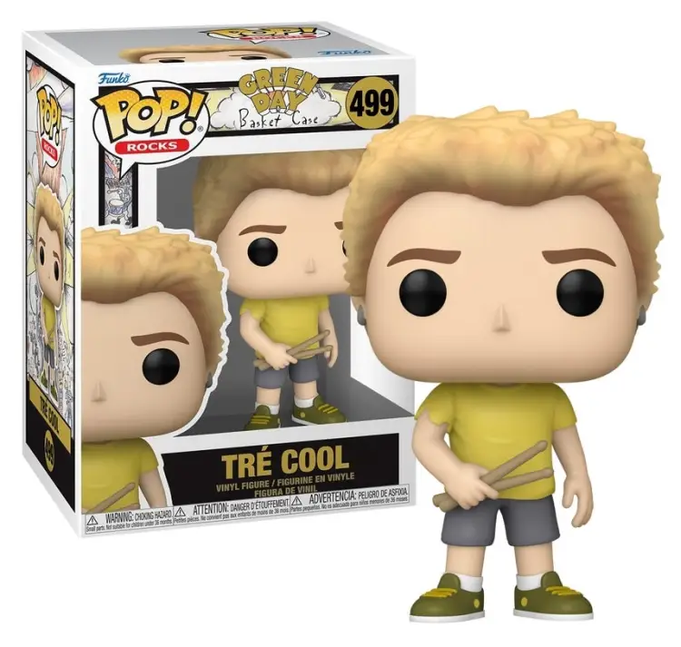 Funko - GREEN DAY - POP Rocks N° XXXX - Tre Cool (Basket Case)