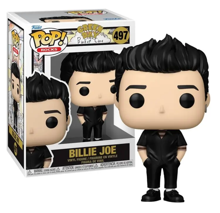 Funko - GREEN DAY - POP Rocks N° XXXX - Billie Joe (Basket Case)