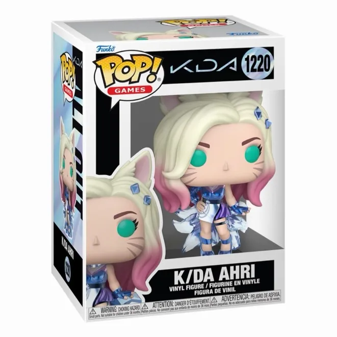 Funko - LEAGUE OF LEGENDS - POP Games N° XXXX - K/DA Ahri