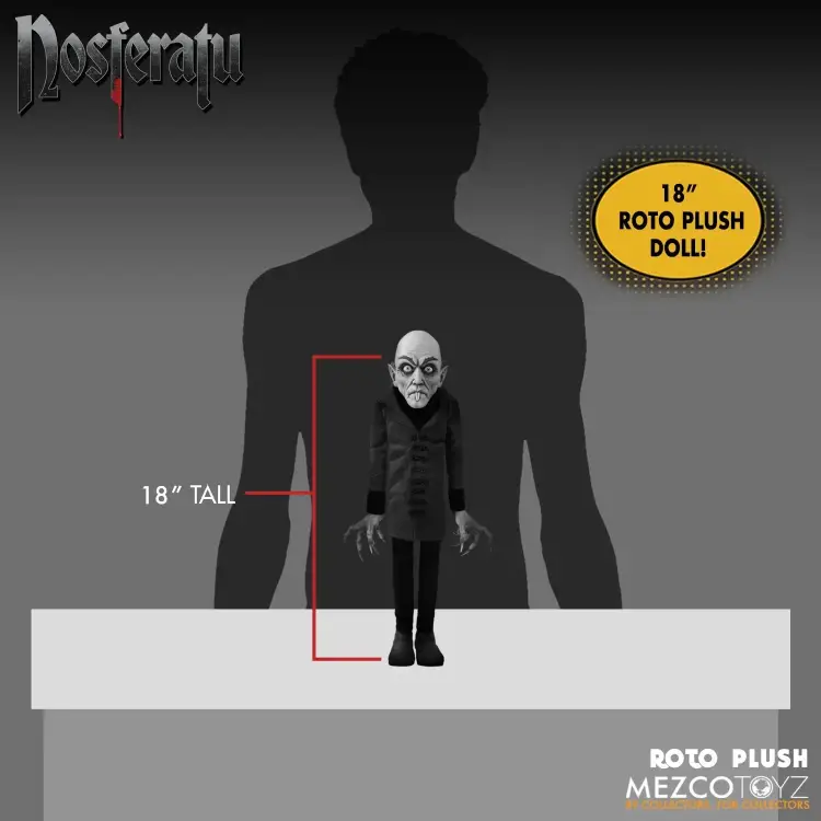 Mezco Toys - NOSFERATU - Nosferatu MDS Roto Plush - 45cm