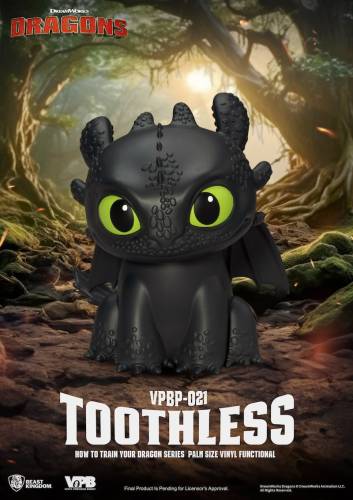 Beast Kingdom - DRAGON - Toothless - Bank Vinyl Figure 12cm
