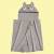 Benelic - MY NEIGHBOR TOTORO - Grey Totoro - Natsu Bath Cape 70x140cm