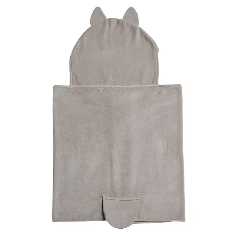Benelic - MY NEIGHBOR TOTORO - Grey Totoro - Natsu Bath Cape 70x140cm
