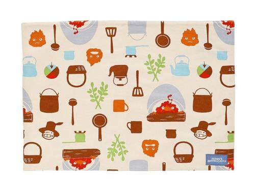 Benelic - HOWL'S MOVING CASTLE - Cook with Calcifer - Natsu Lunch Mat 48x35cm