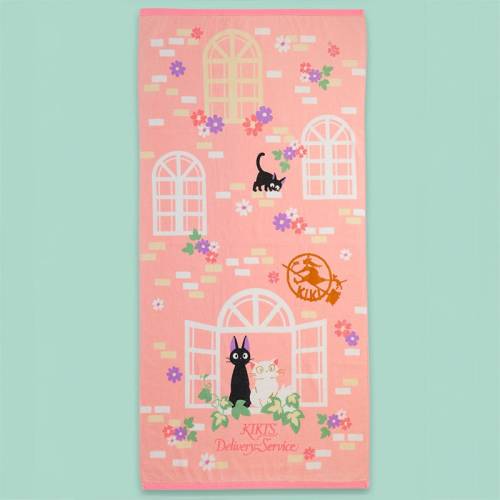 Benelic - KIKI'S DELIVERY SERVICE - Sweat Pink - Bath Towel 70x140cm