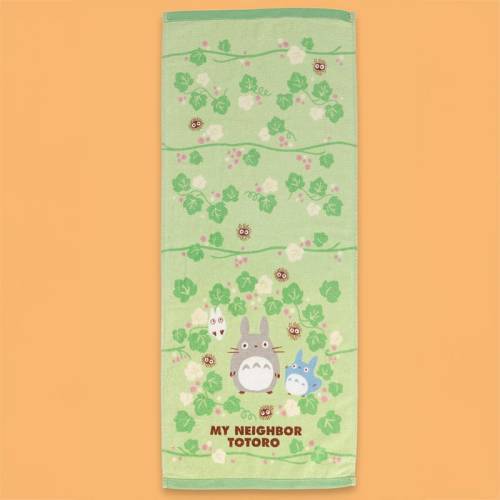 Benelic - MY NEIGHBOR TOTORO - Totoro Green Leaf - Natsu Towel 34x80cm