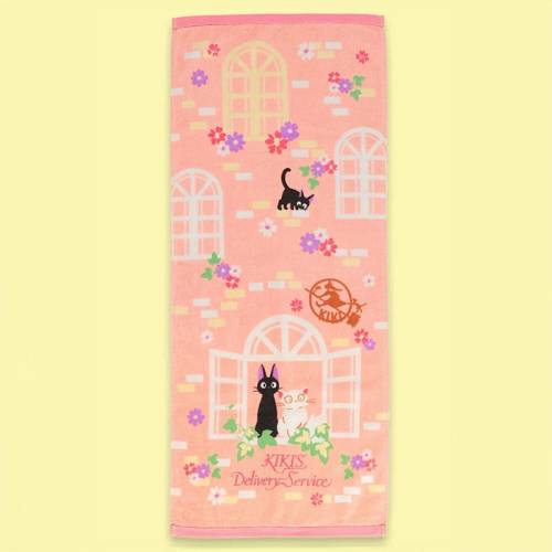 Benelic - KIKI'S DELIVERY SERVICE - Sweat Pink - Natsu Towel 34x80cm