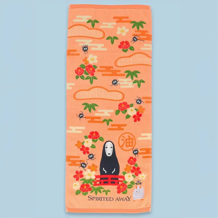 Benelic - SPIRITED AWAY - No Face & Flowers - Natsu Towel 34x80cm