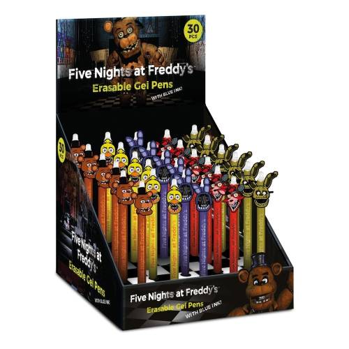 Pyramid - FIVE NIGHTS AT FRED - Head Topper Erasable Gel Pen (Display of 30 pcs)