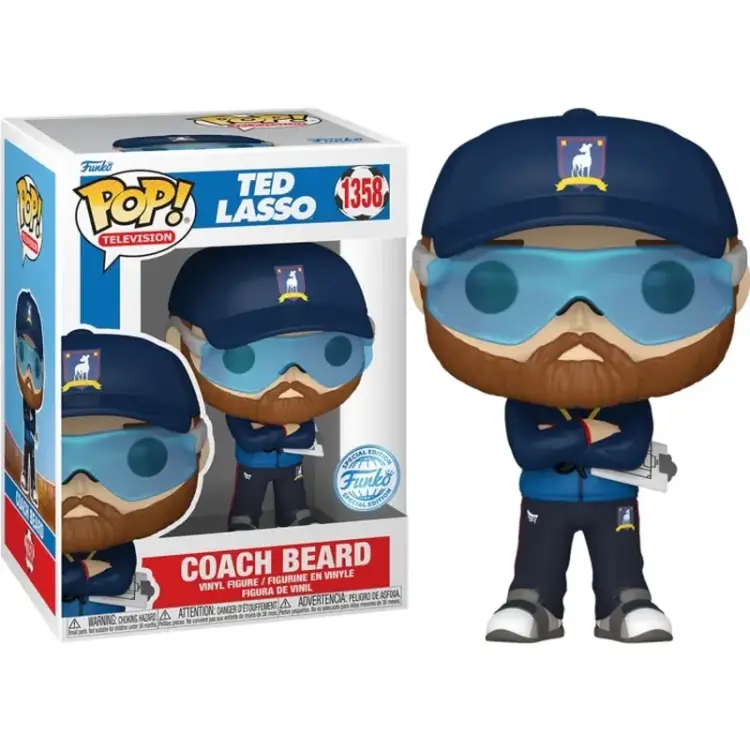 Funko POP! Ted Lasso - Ted Lasso - Coach Beard #1358