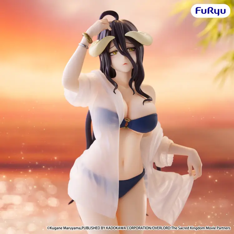 Furyu - OVERLORD - Albedo "Aqua" - Statue Muchute 20.5cm