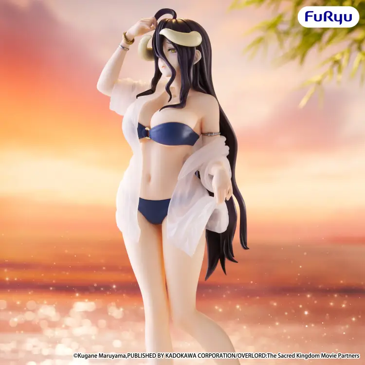 Furyu - OVERLORD - Albedo "Aqua" - Statue Muchute 20.5cm