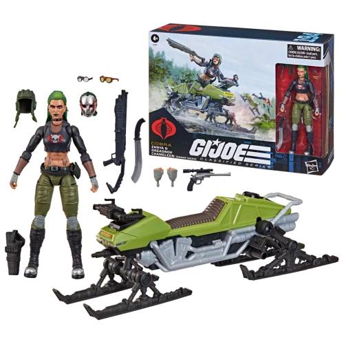Hasbro - G.I. JOE -Zanya & Dreadnok Chameleon -Fig. Classified Series #194 15cm