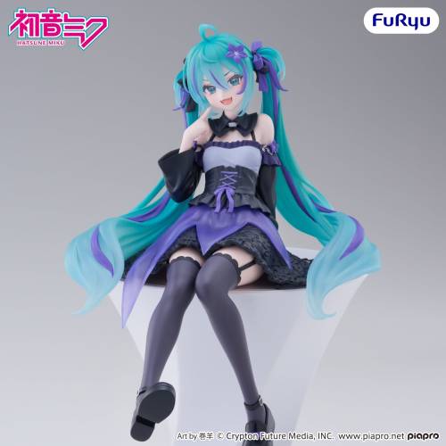 Furyu - HATSUNE MIKU - Flower Fairy Bellflower - Statue Noodle Stopper 14cm
