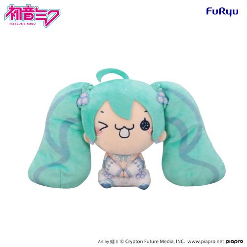 Furyu - HATSUNE MIKU - Nemophila C - Plush Toy Mochipico 15cm