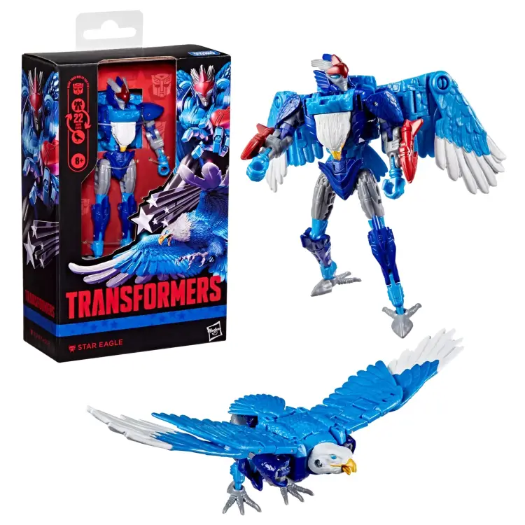 Hasbro - TRANSFORMERS - Star Eagle - Figure Deluxe Class 11cm