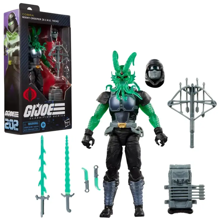 Hasbro - G.I. JOE - Night-Creeper - Figure Classified Series #202 15cm