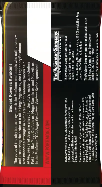 Pokémon TCG: Mega Evolution - Perfect Order - Booster box  36pcs