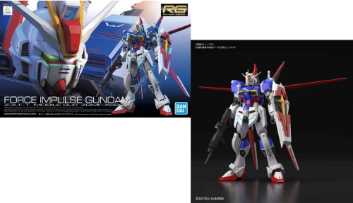 Bandai Model Kit - GUNDAM - RG 1/144 Force Impusle Gundam ZGMF-X56S - Model Kit