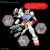 GUNDAM - EG 1/144 RX-78-2 Gundam - Zestaw modelarski 14 cm