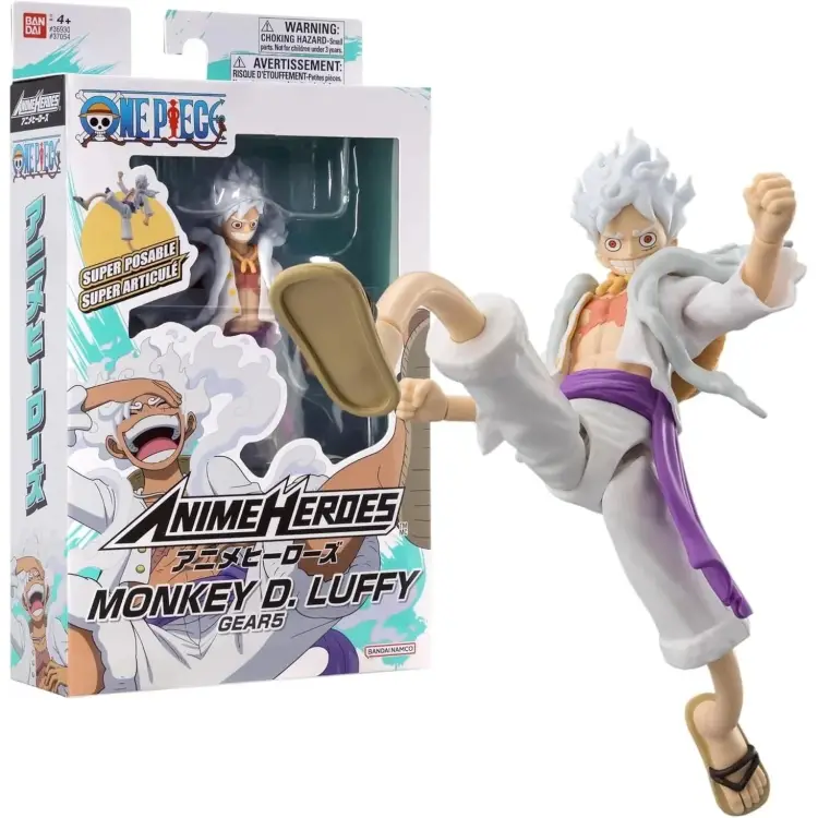 ONE PIECE - Luffy Gear 5 - Figurka Anime Heroes 17cm