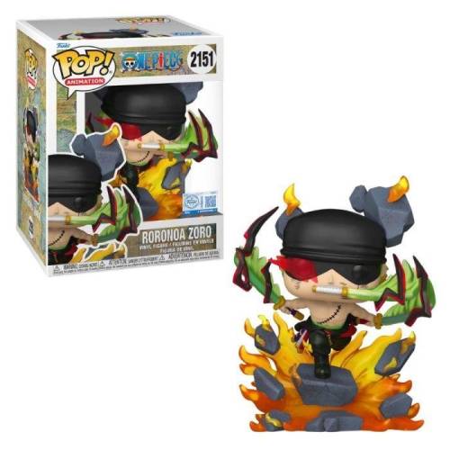 Funko POP! Premium: One Piece - Roronoa Zoro (King of Hell) #2151 (Exclusive)