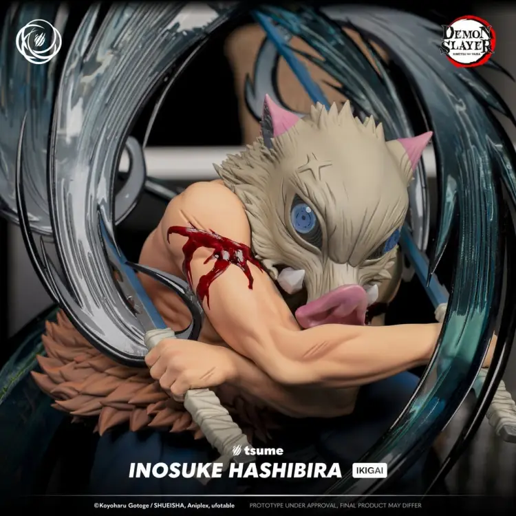 Tsume - DEMON SLAYER - Inosuke - Statue Ikigai 1/6 By Tsume 42cm