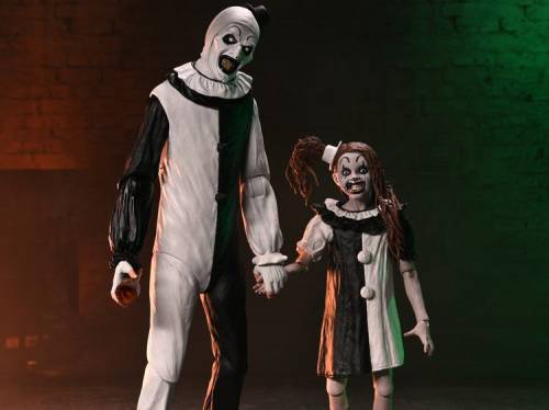 Neca - TERRIFIER 2 - Art the Clown & Little Pale Girl - Ultimate Figure 17cm