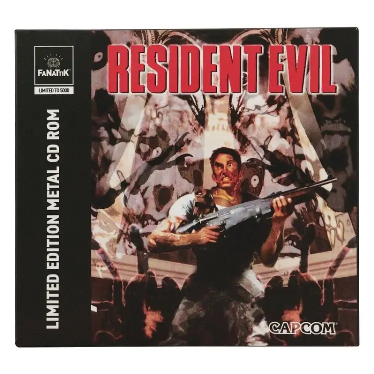 Fanattik - RESIDENT EVIL - CD-Rom 30th Anniversary" - Limited Editon Replica