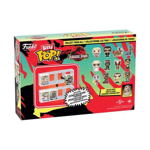 Funko - JURASSIC PARK - Bitty Pop 4 Pack 2.5cm - Raptor