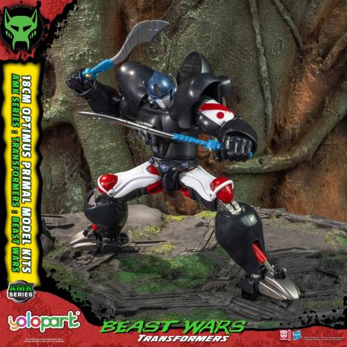 Yolopark - TRANSFORMERS BEAST WARS - Optimus Primal - Model Kit AMK 18cm