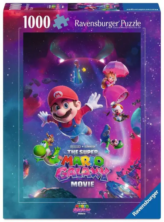 Ravensburger - THE SUPER MARIO GALAXY MOVIE - Galactic adventures - Puzzle 1000P