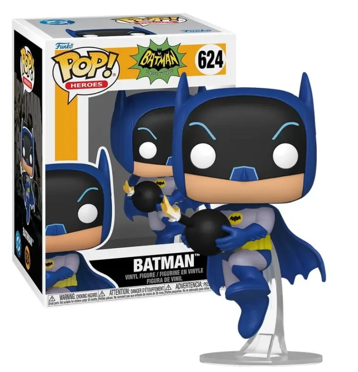 Funko - BATMAN 66 - POP Heroes N° XXXX - Batman with bomb