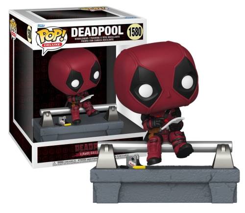 Funko - DEADPOOL - POP Deluxe N° XXX - Deadpool on bridge